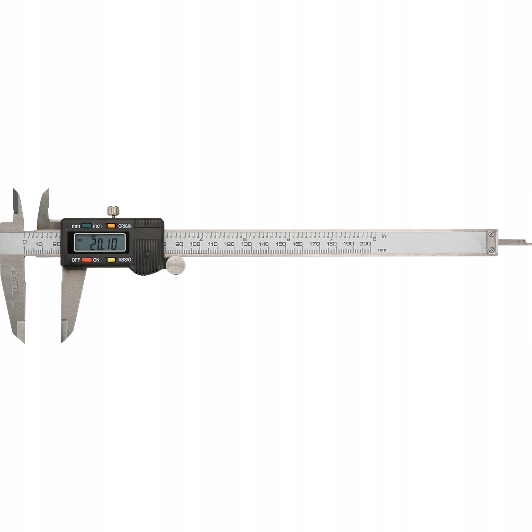Elektronické posuvné měřítko Topex 200 mm