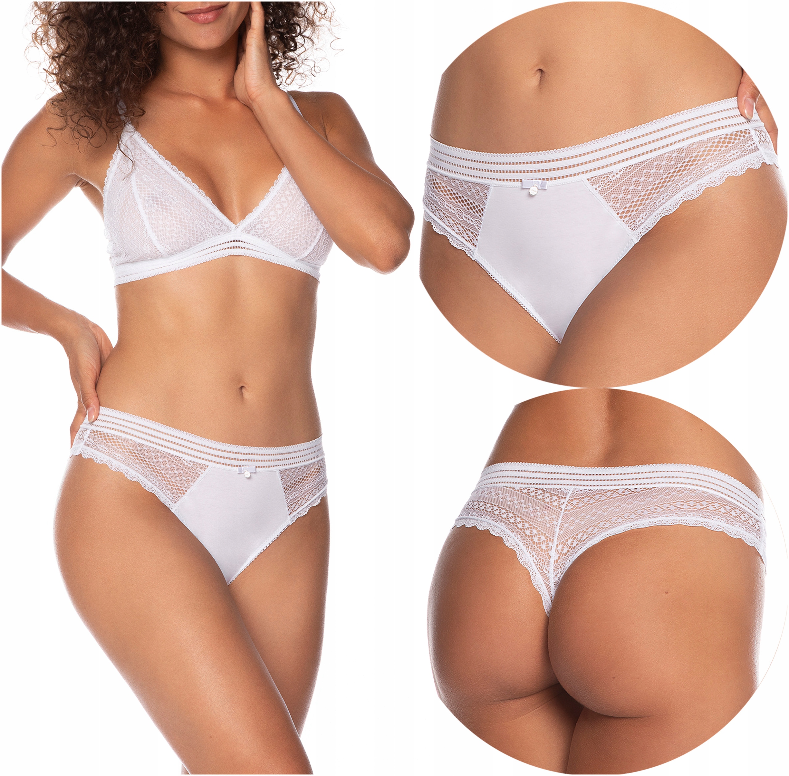 

Majtki damskie 2-PAK stringi Lama 4004ST M