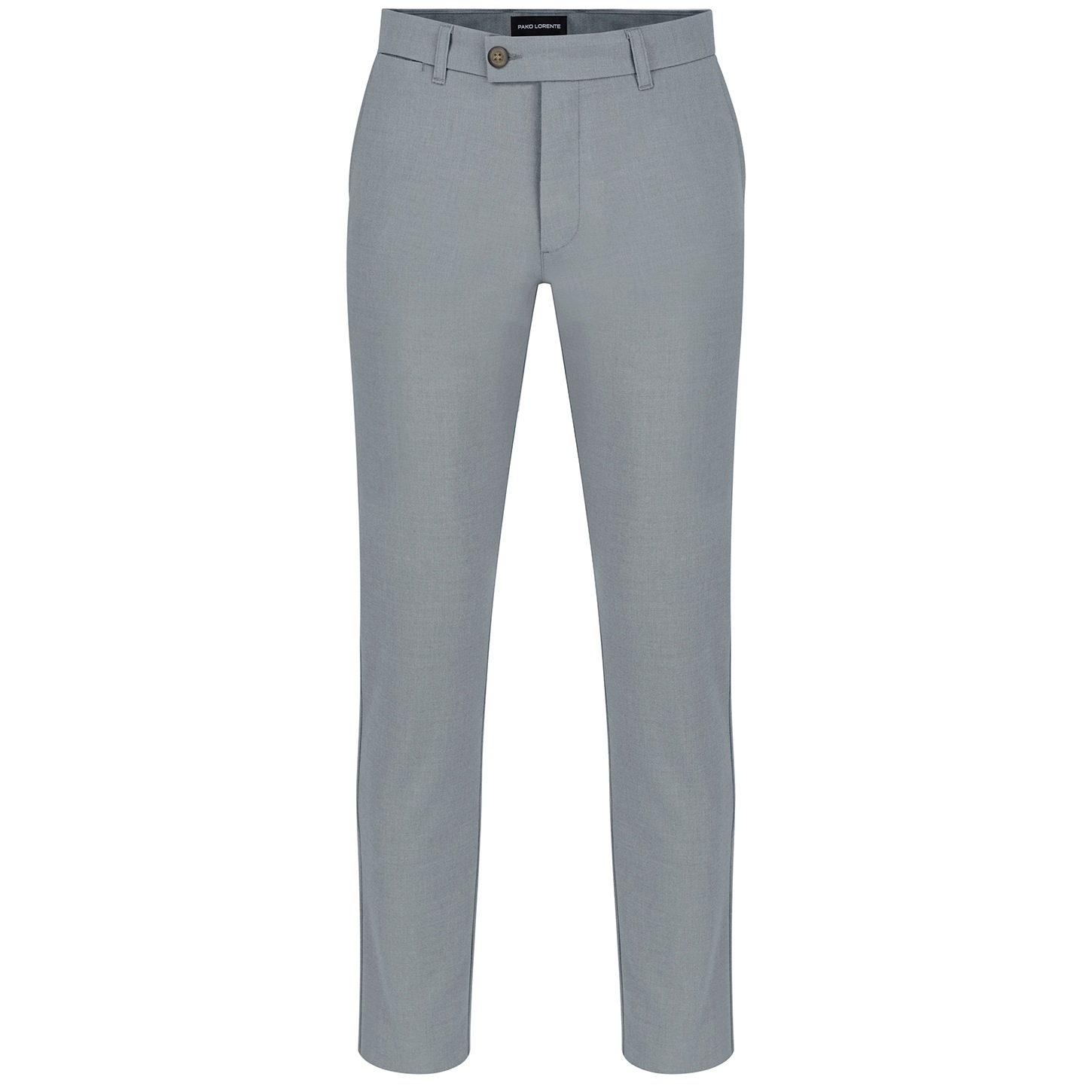 Šedé pánské ležérní kalhoty Slim Fit Pako Lorente vel L30 W40