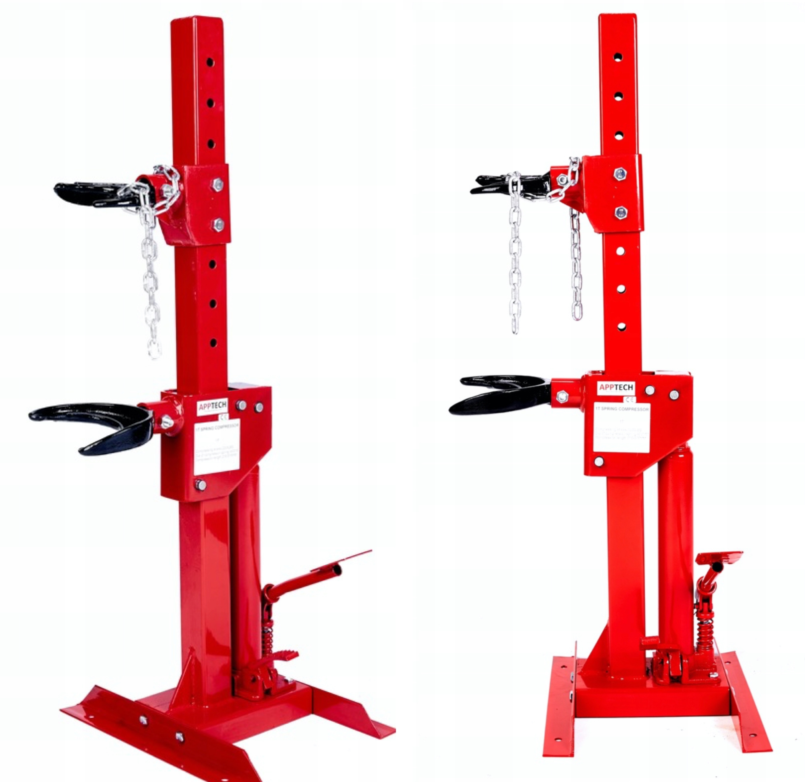 ŚCIĄGACZ SPRĘŻYN HYDRAULICZNY TALERZOWY MCPHERSON SOLIDNY WZMOCNIONY