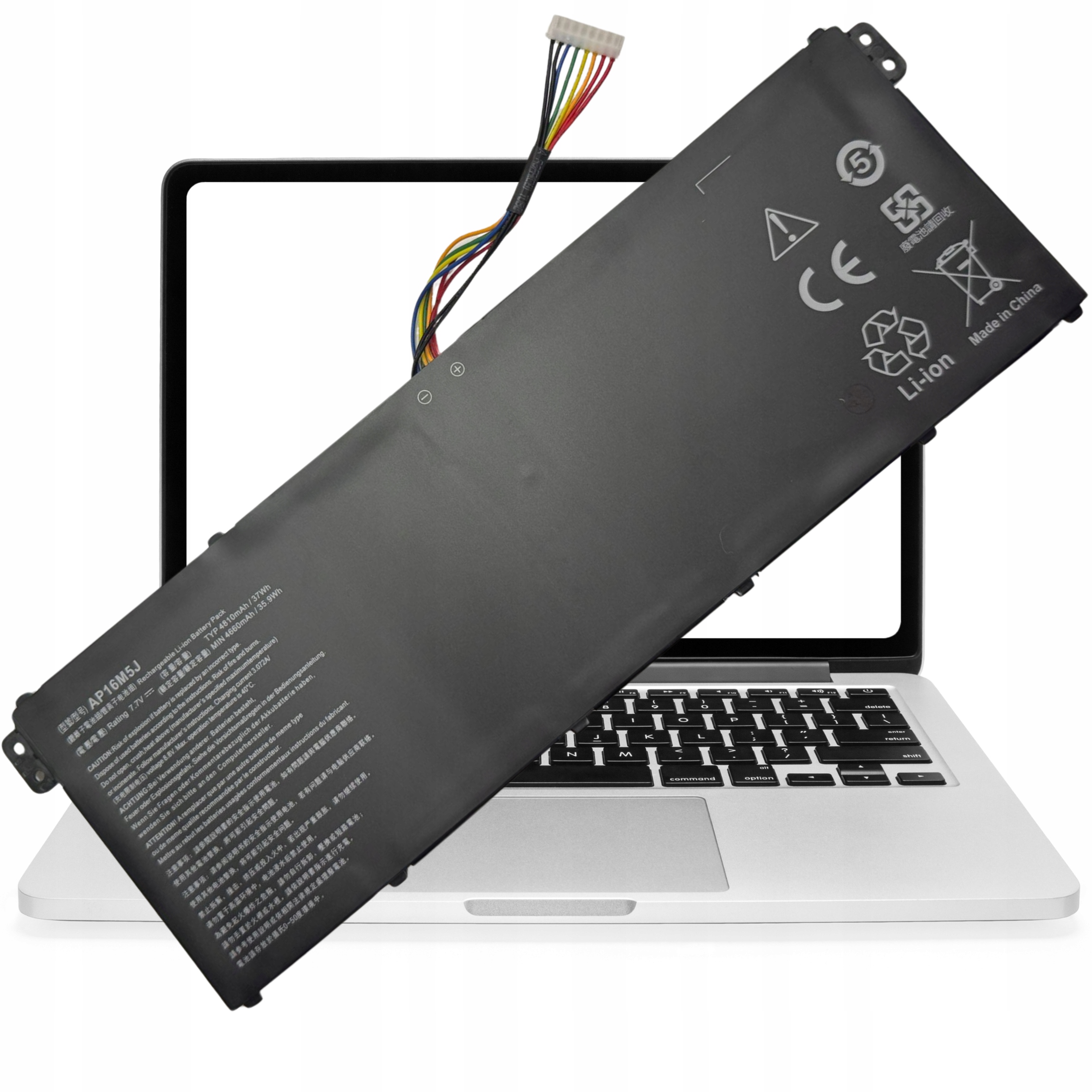Bateria do Acer AP16M5J Aspire 7,7V