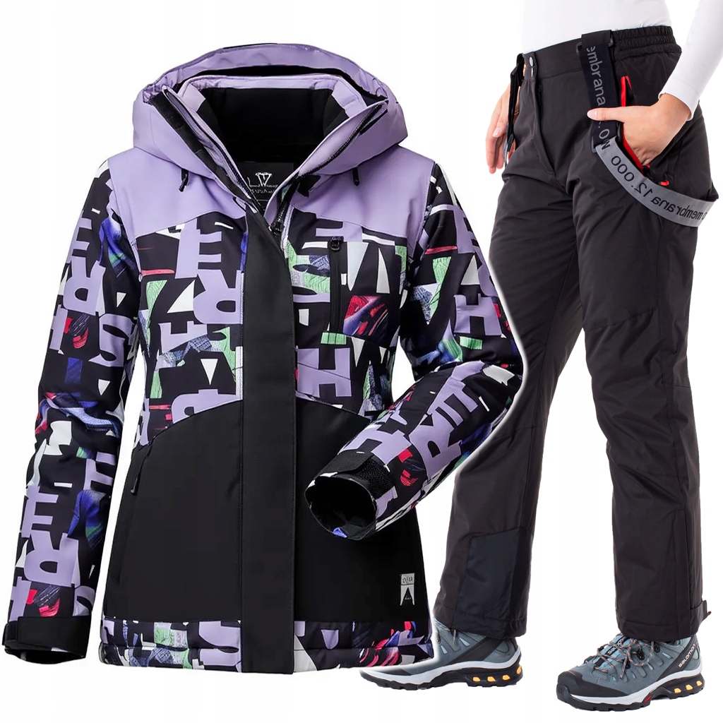 Barevná Bunda Dámské Zimní Lyžařské Kalhoty Na Sjezdovku