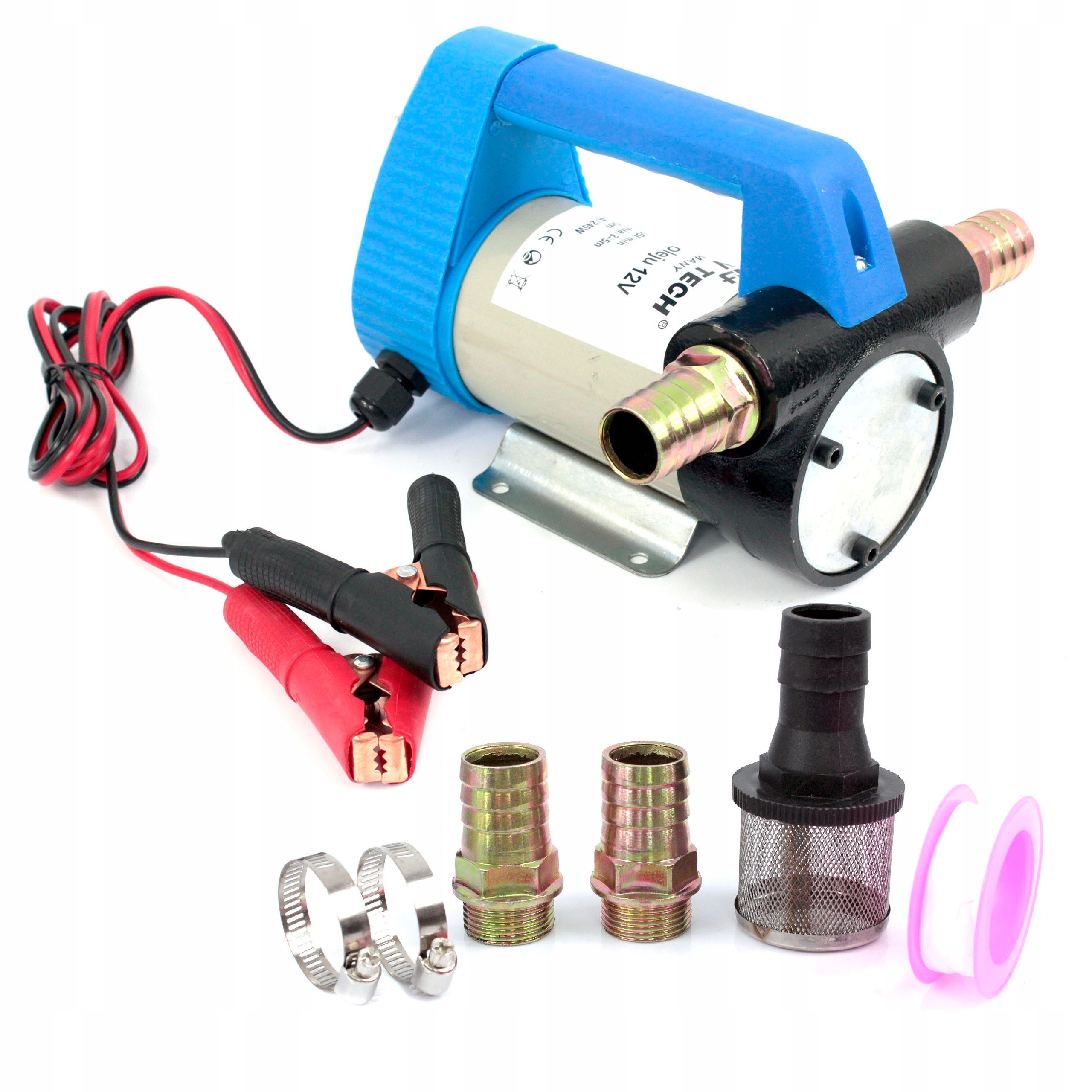Pompa do spuszczania paliwa ropy oleju pompka do paliwa 12v mini cpn