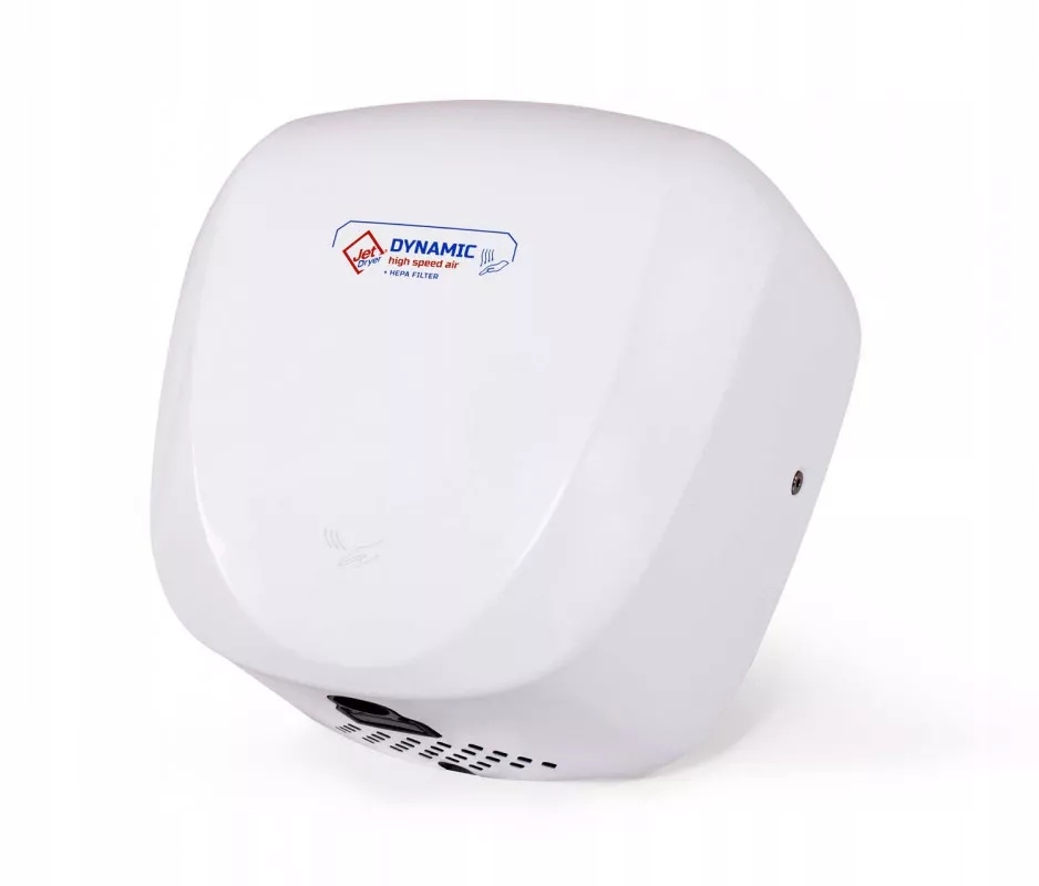 Horkovzdušný sušič rukou Jet Dryer Dynamic Bílý kov