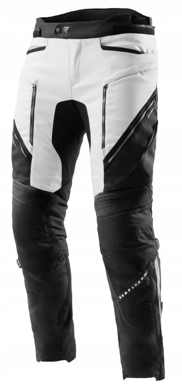 Rebelhorn Hardy 3.0 Black Grey Pánske Textilné Motocyklové Nohavice, Sivé