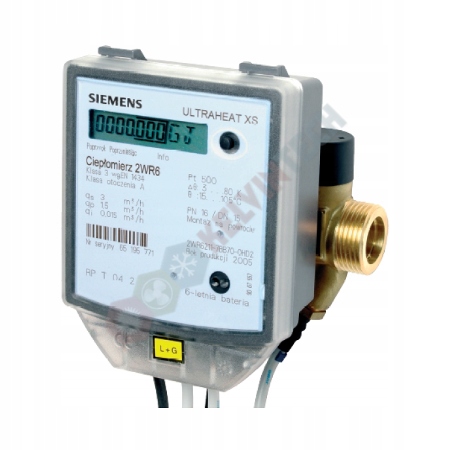Ciepłomierz Ultradzwiękowy Siemens 1/2" 2WR6054-7BB70S