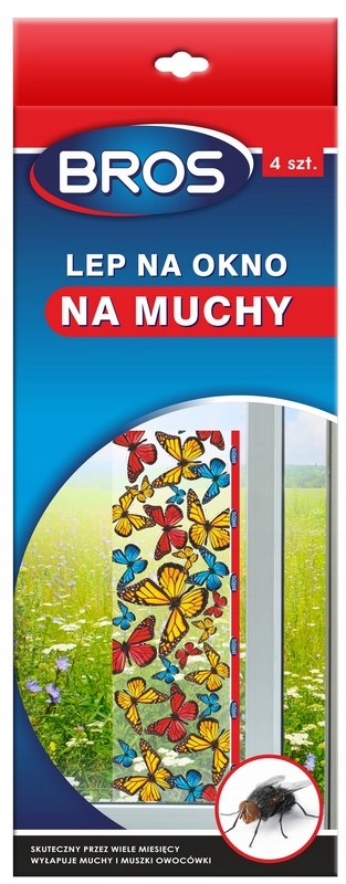 

Lep Na Okno Płaski Ozdobny 4szt Bros