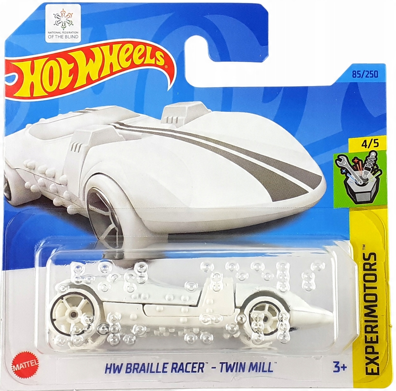 

Hot Wheels Model Hw Braille Racer Twin MILL