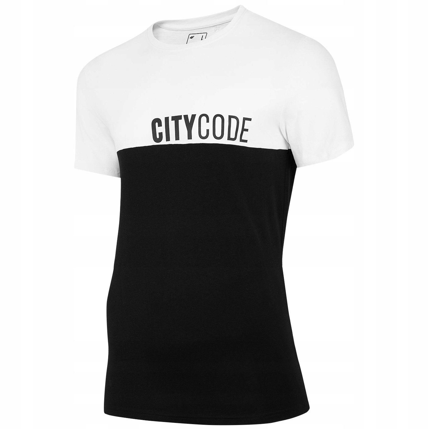 

Koszulka T-shirt 4F TSM014 L20 czarna biała L