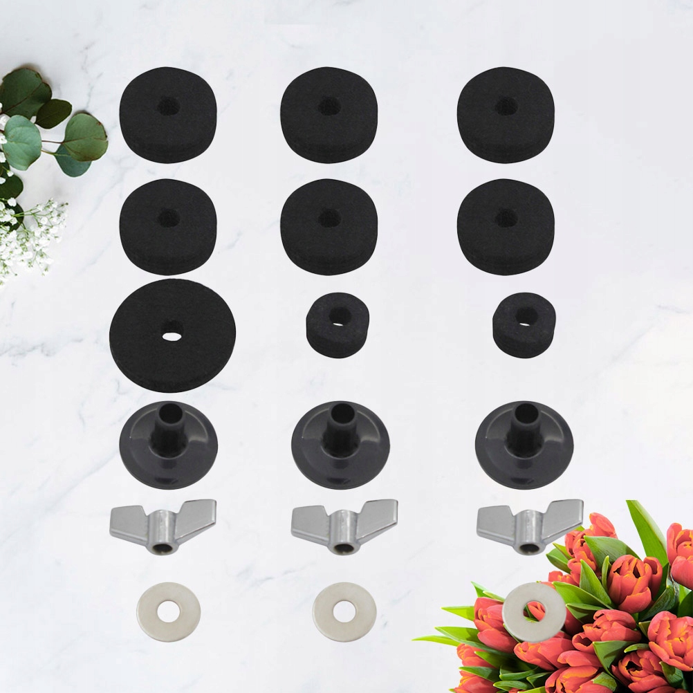 CZĘŚCI ZAMIENNE BĘBNA PODKŁADKI FILCOWE AKCESORIA 3 Marka bez marki