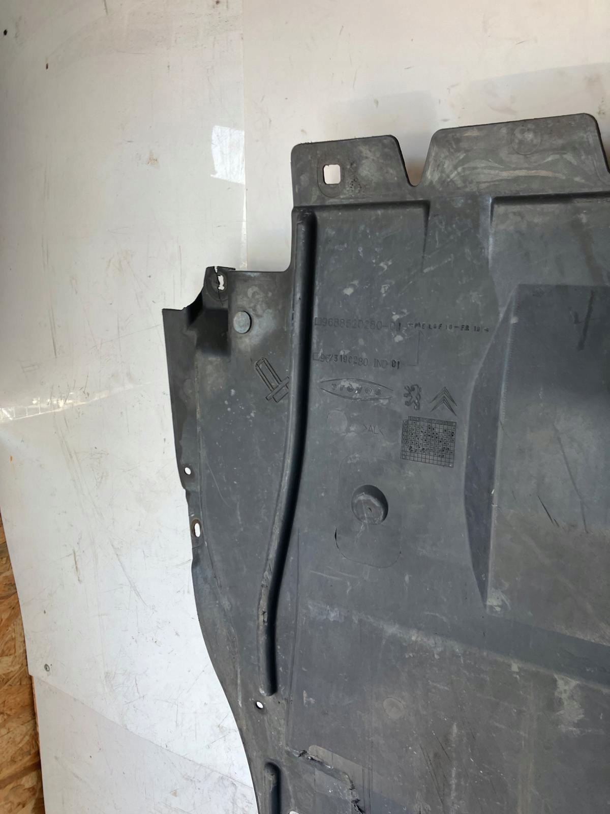 cover cover lower below engine PEUGEOT 508