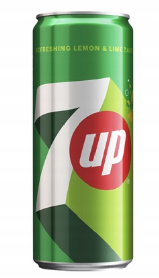 7up Sycený nápoj 24 x 330 ml plechovka