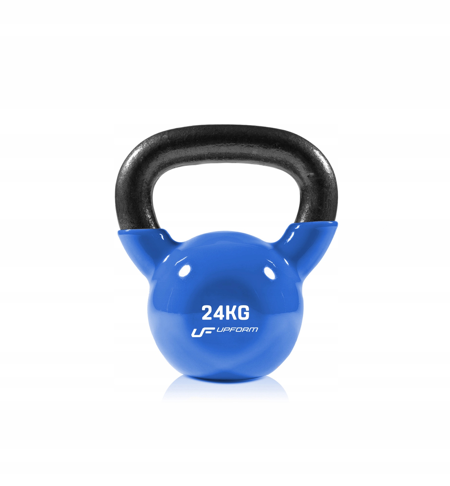 Hantla winylowa żeliwna Kettlebell UpForm 24 kg