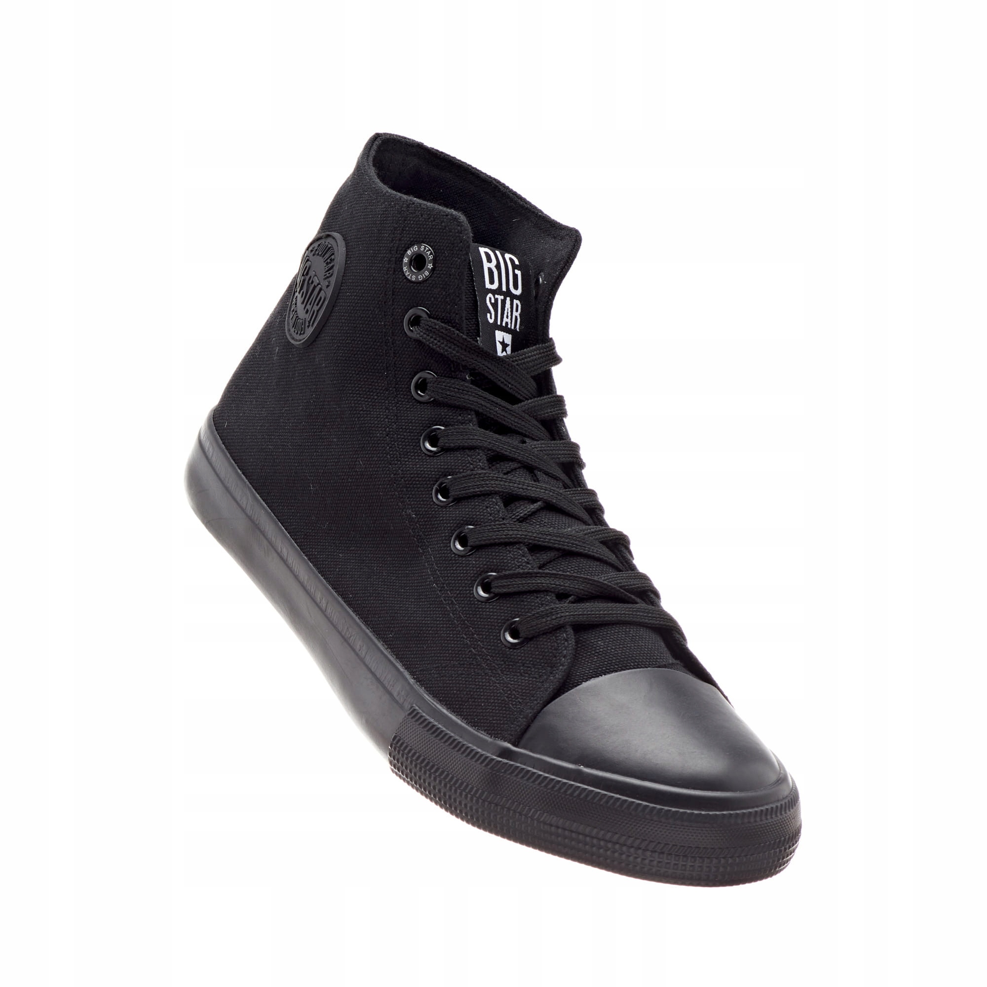 Buty Trampki Męskie Big Star Wysokie Za Kostkę Czarne 40