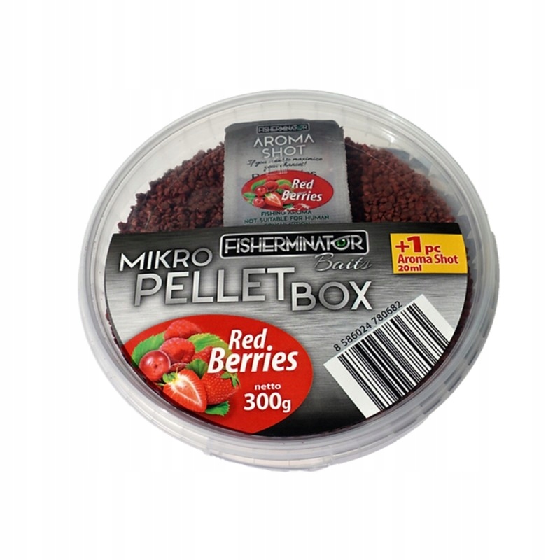 Pellet Fisherminator Mikro 300G Red Berries