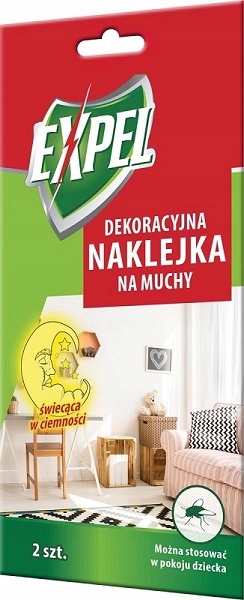 

Expel naklejka na Muchy świecąca w ciemności A'2