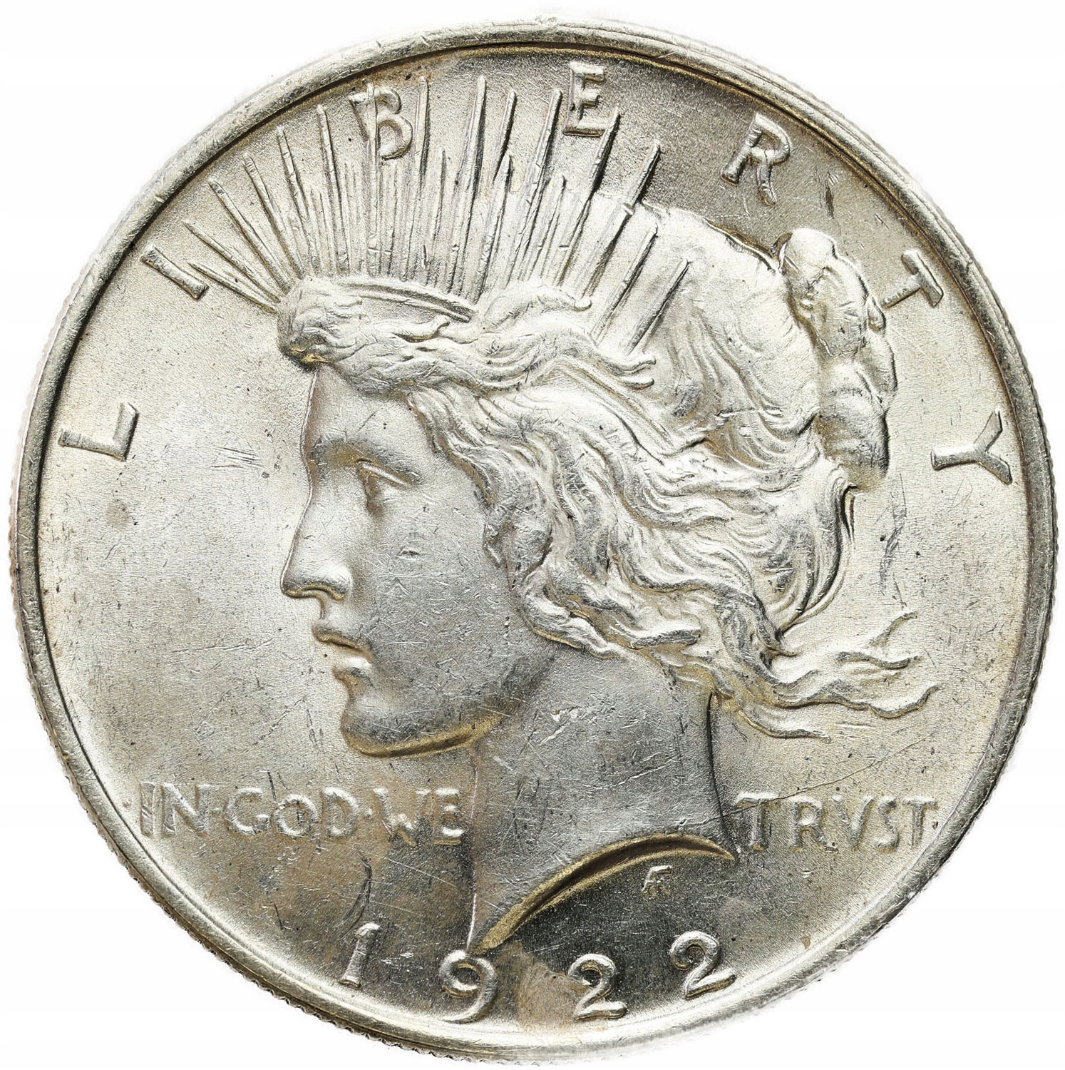 USA. 1 dolar 1922 Peace – PIĘKNY