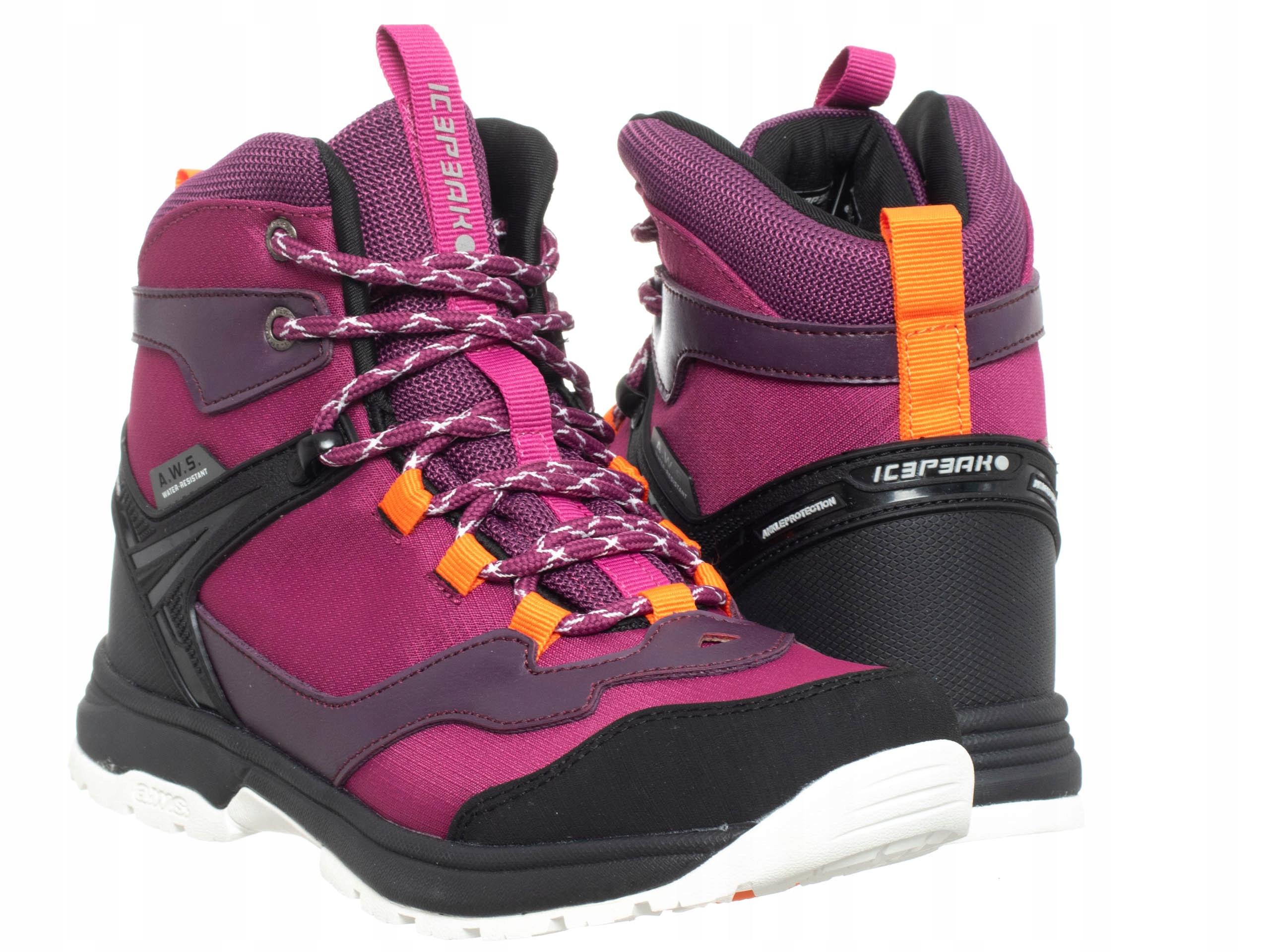 Buty Trekkingowe Dziecięce Icepeak Junior Wateeproof 72278 770 do kostki