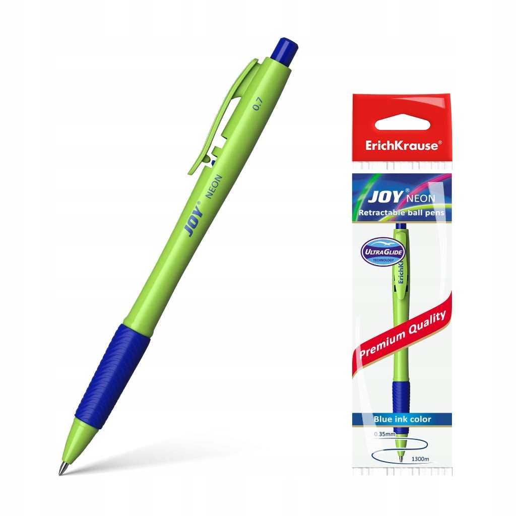 

Długopis automatyczny Joy Neon 0,7mm niebieski
