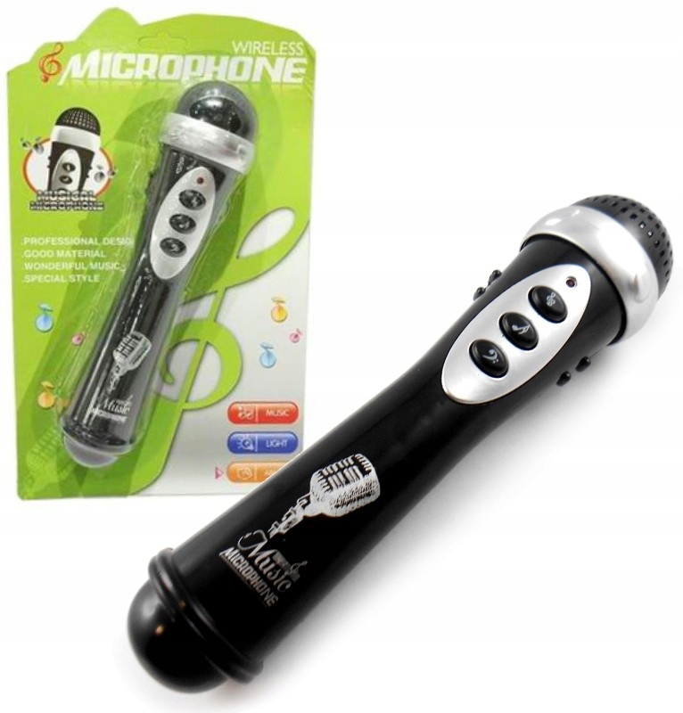 

Mikrofon Dla Dzieci Melodie Światło Dźwięk