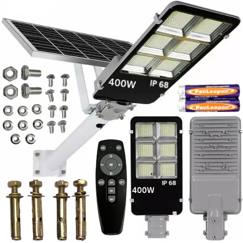 

Mocna Lampa Solarna Led 400W Uliczna Z Pilotem