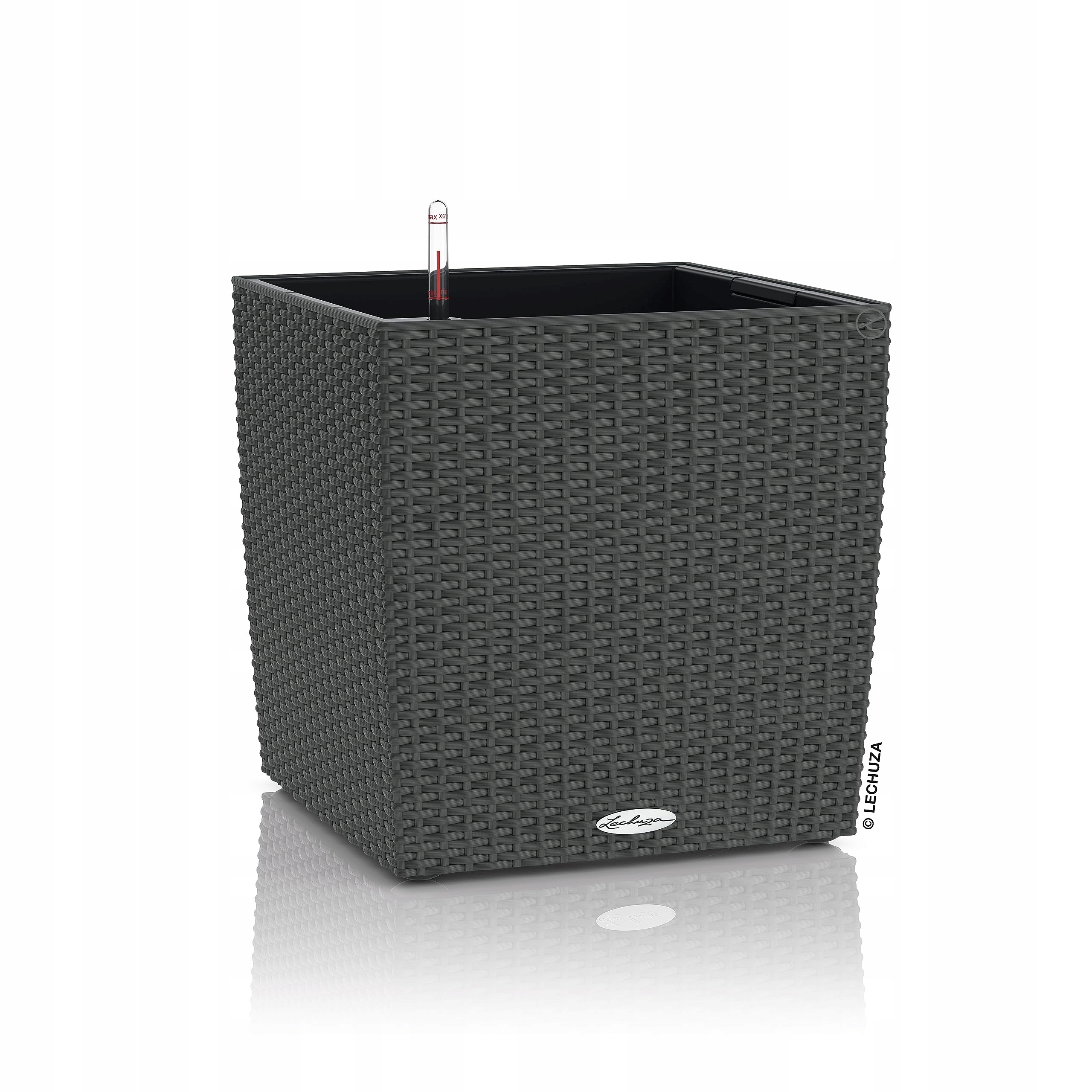 Lechuza Kvetináč 'Cube Cottage 40' so zavlažovacím systémom, 40 cm
