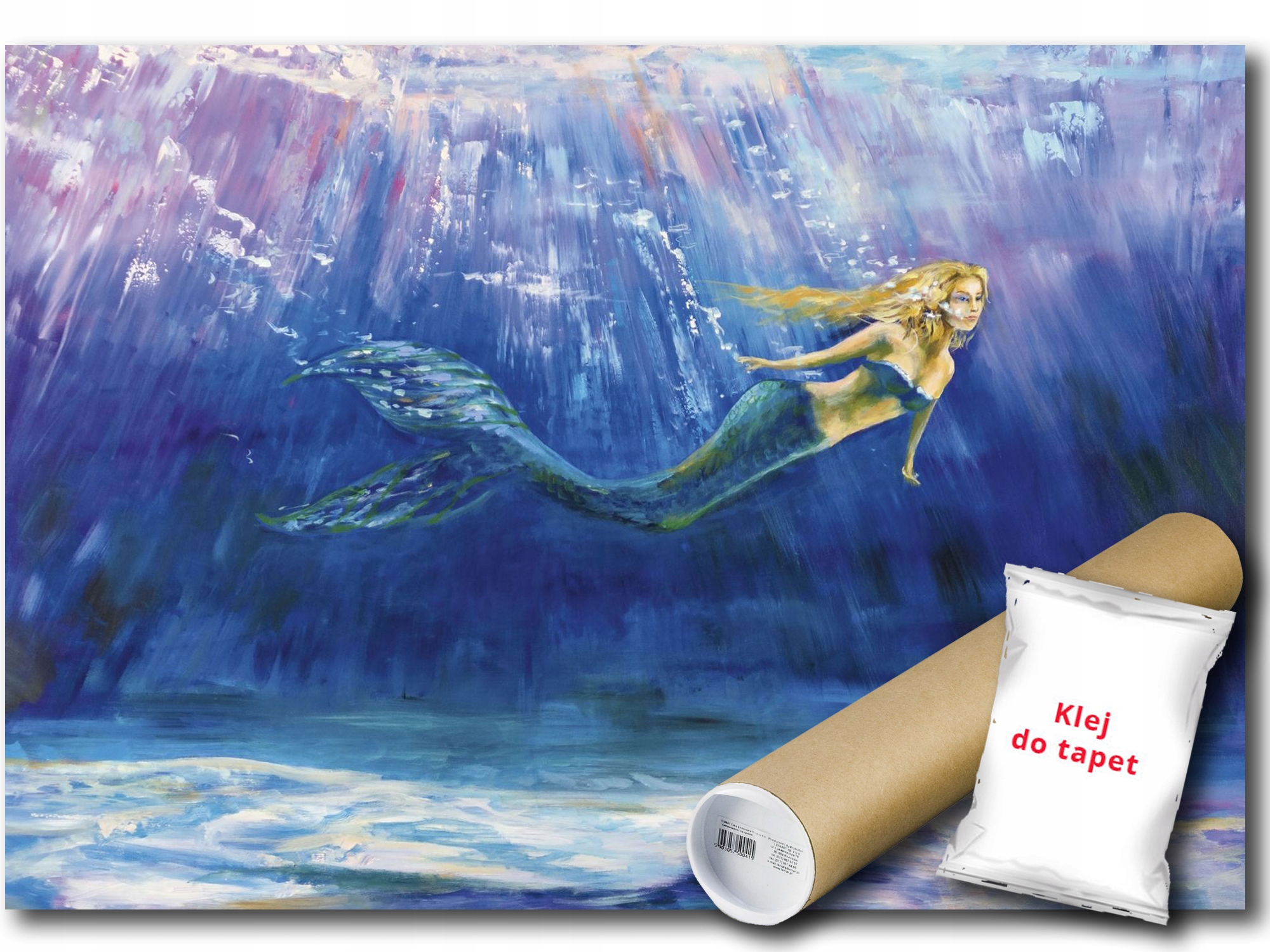 Fototapeta Vinylová Voda More Oceán Postava Žena Siréna Rozprávka 368x254