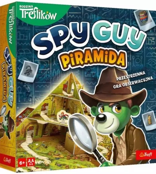 Gra Spy Guy Piramida Planszowa Detektywistyczna Dla Dzieci Trefl Rodzin