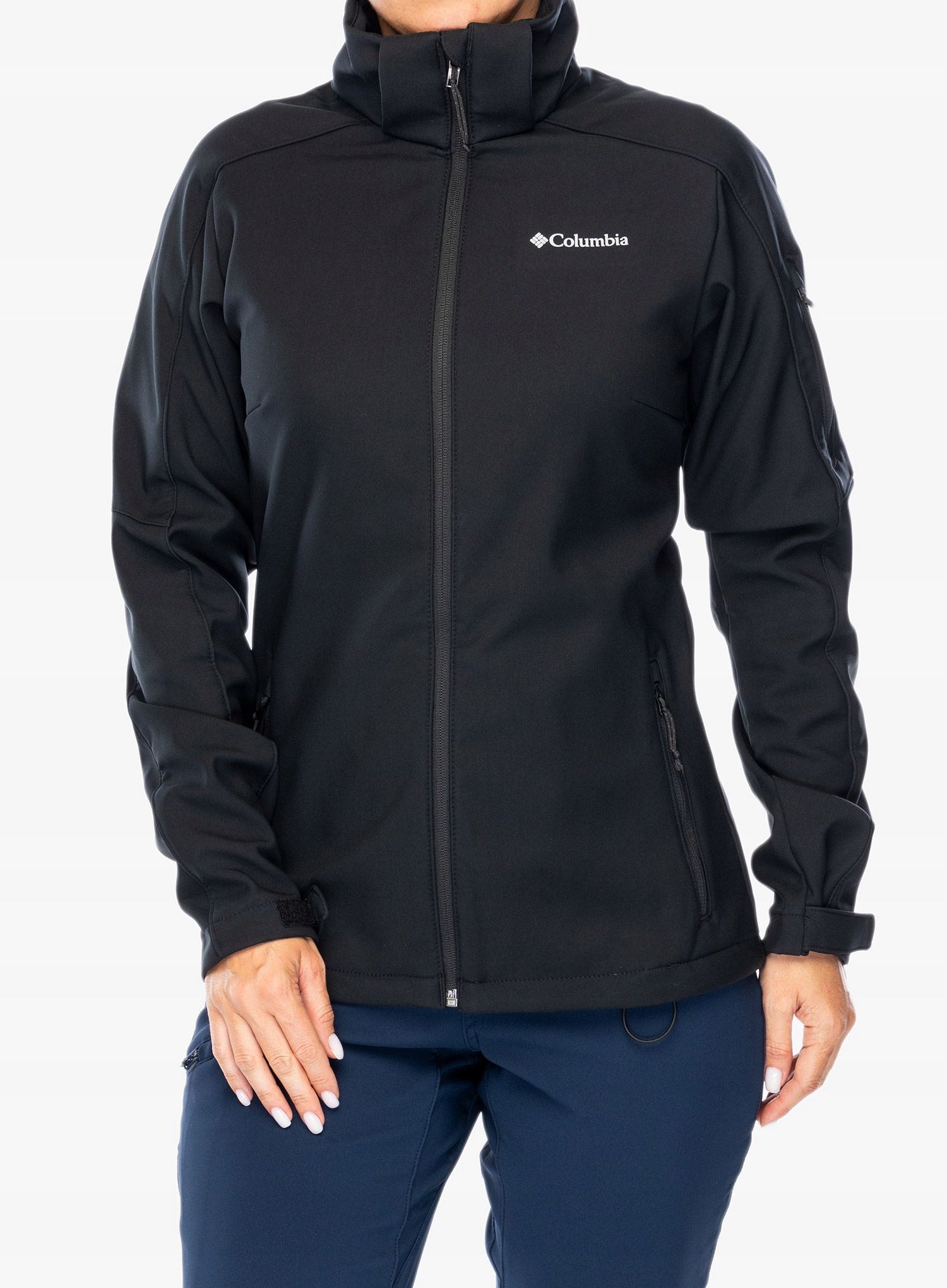 Dámská softshellová bunda Columbia Cascade Ridge II Jacket černá Xs