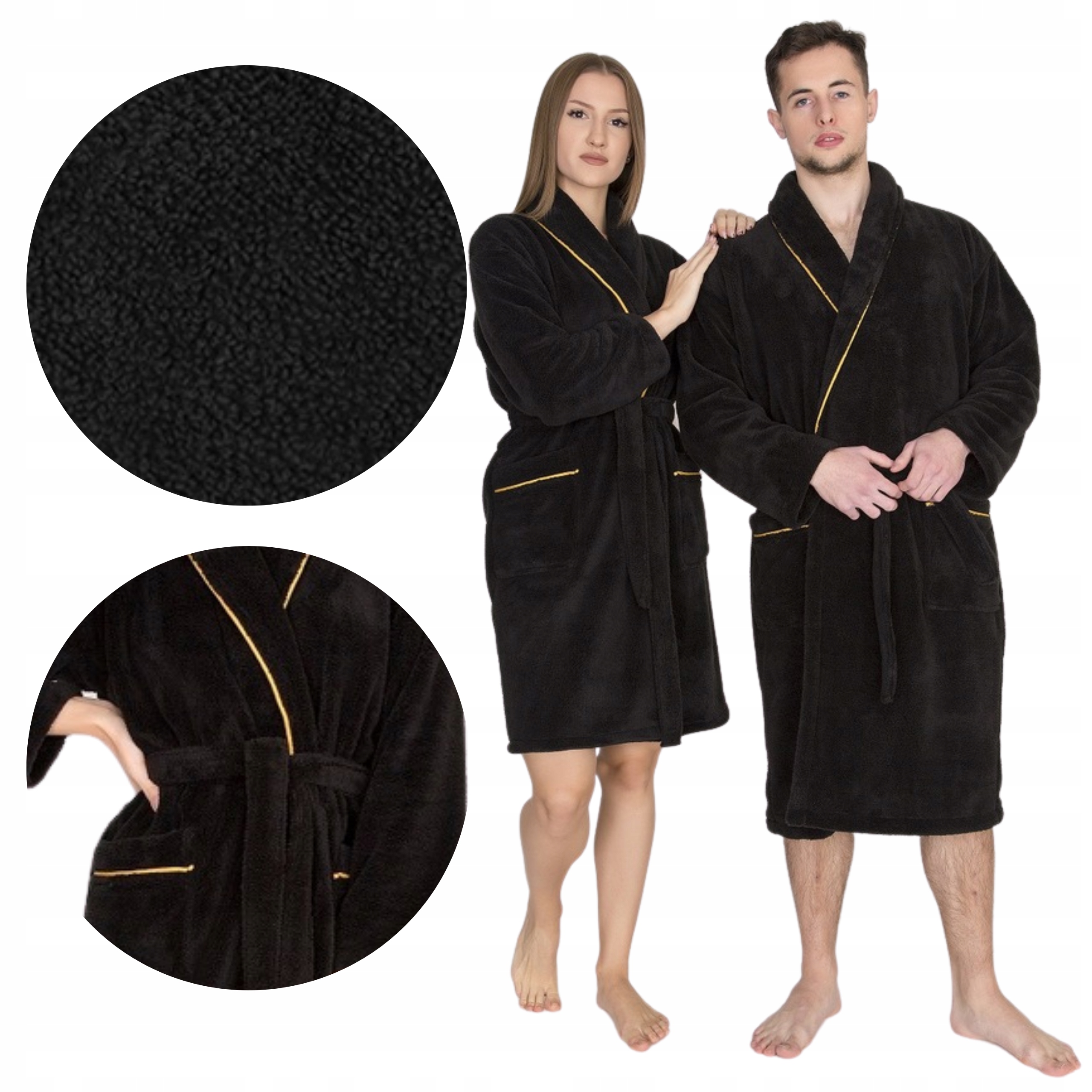 

Szlafrok dla Pary Zestaw Szlafroków Tuva