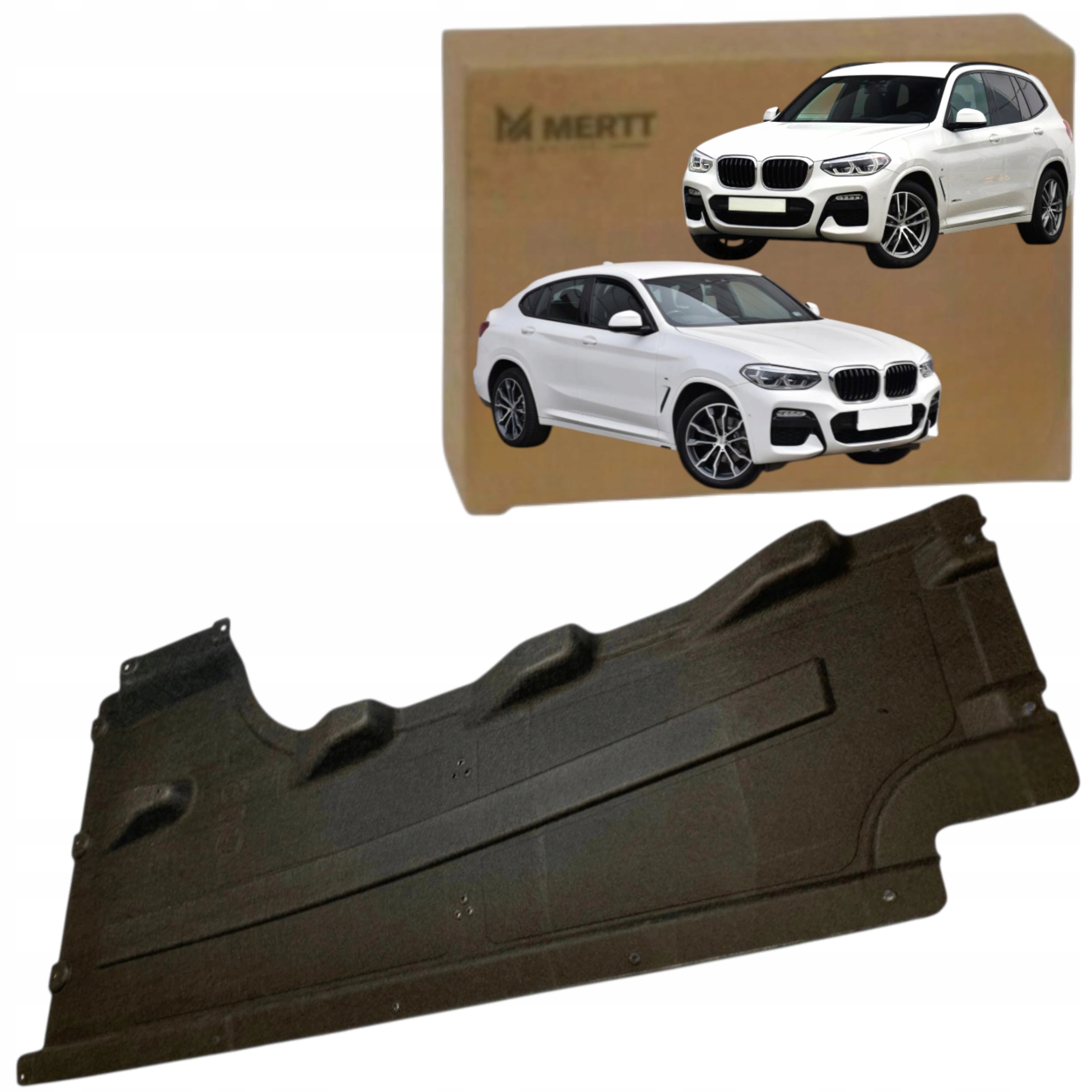 Kryt Podvozku Pravá látková podlaha Bmw X3 G01 X4 G02 2018+