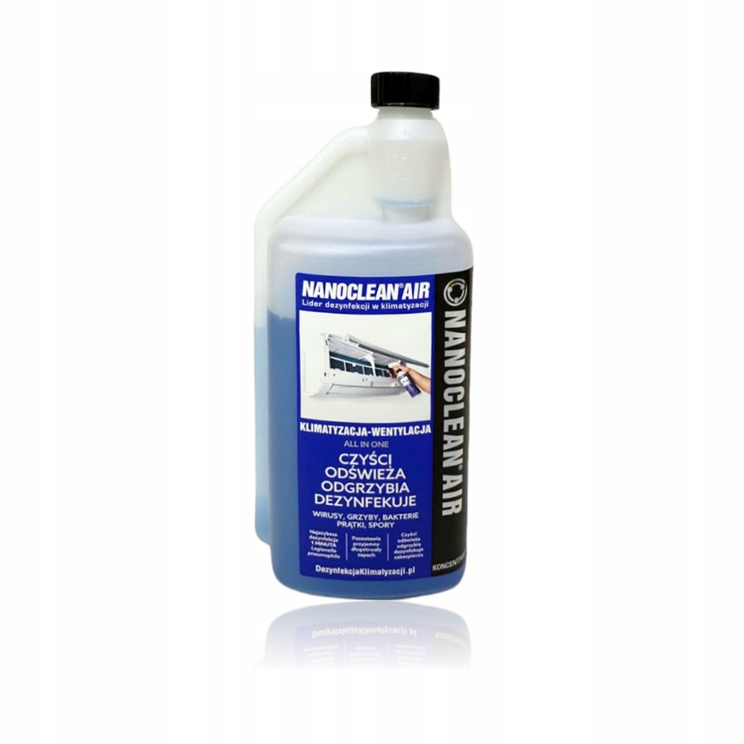Levně Biocidní a dezinfekční přípravek pro klimatizaci NanoClean levandule 1 l
