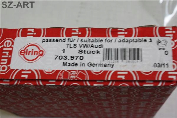 USZCZELKI TURBINY ZESTAW AUDI 80 GOLF III 1.9TDI Typ samochodu Samochody osobowe