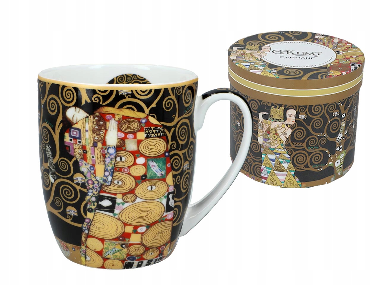 Keramický Hrnek Camio Klimt Polibek Jako Dárek K Malířství Carmani