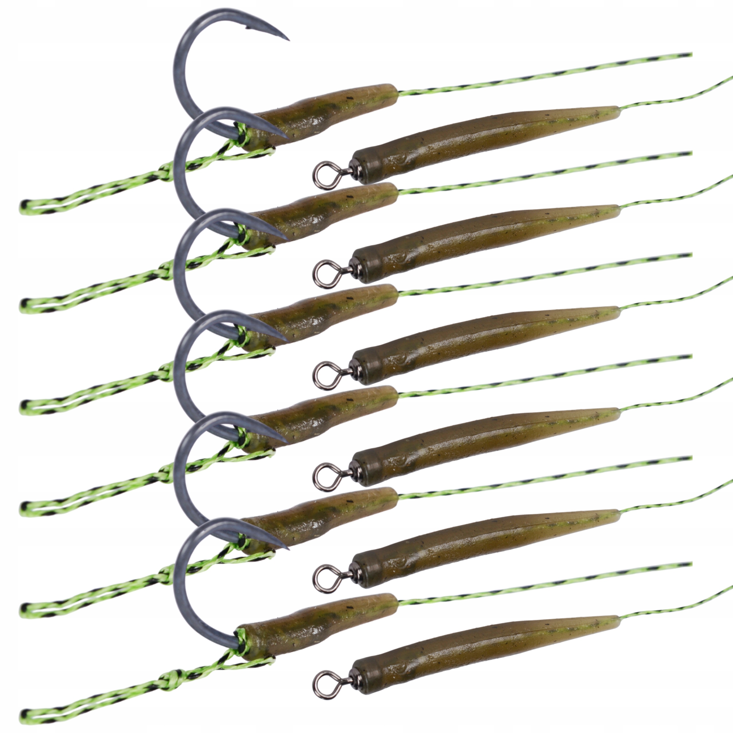 HOKKAIDO PRZYPON KARPIOWY 20CM HAK 6 Z WŁOSEM Model W25011-6