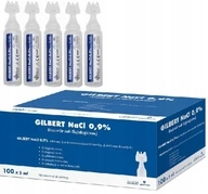 Gilbert NaCl 0.9% Roztwór Soli Fizjologicznej 5ml x 100 Ampułek
