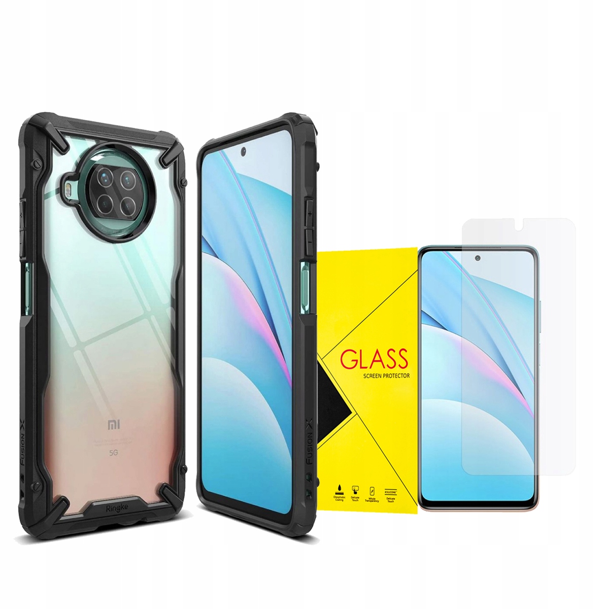 

Ringke Etui Do Xiaomi MI 10T Lite +szkło Hybrydowe