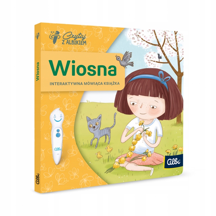CZYTAJ Z ALBIKIEM - WIOSNA - INTERAKTYWNA MÓWIĄCA MINI KSIĄŻKA