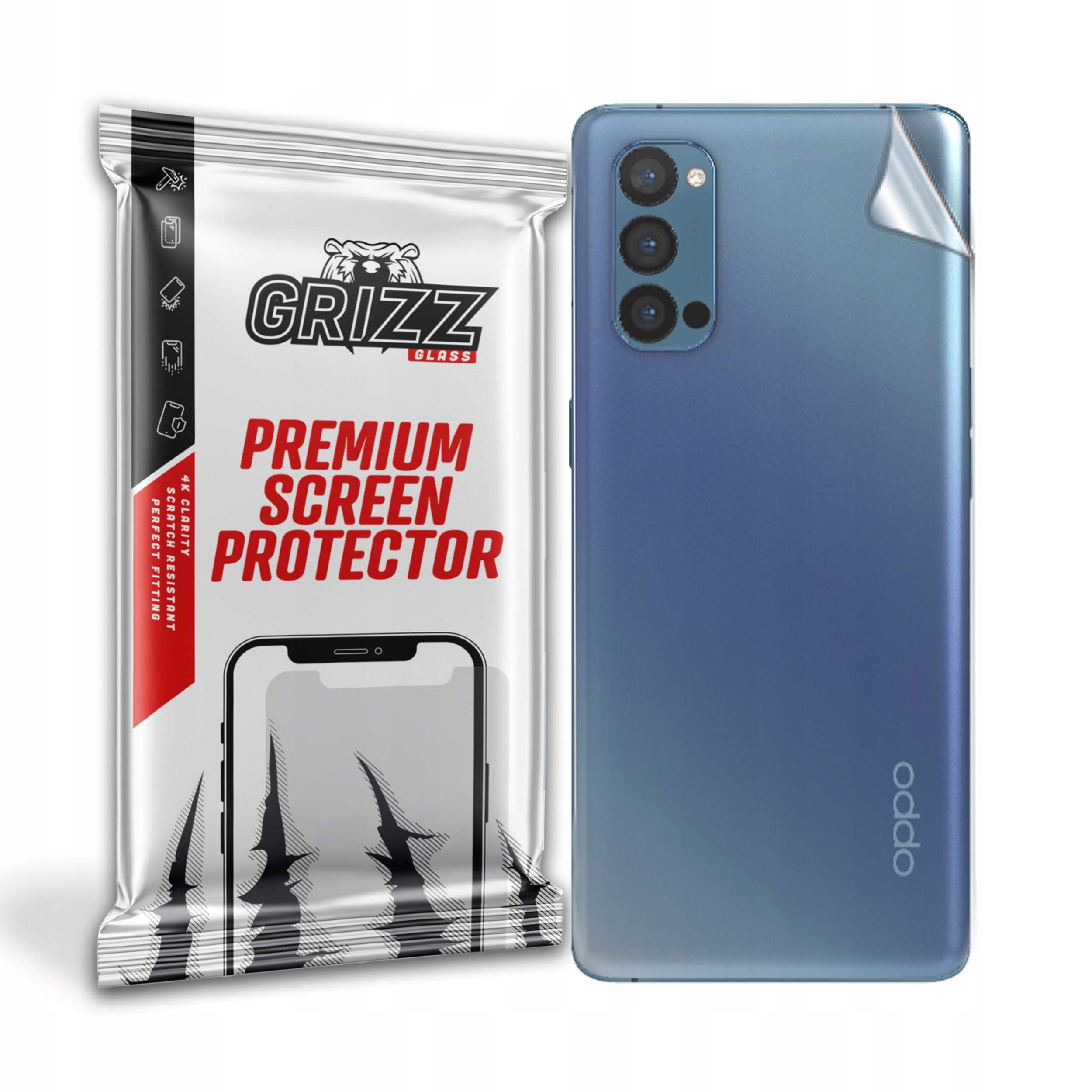 Folia ochronna na tył plecki do Oppo Reno 4 Pro 5G