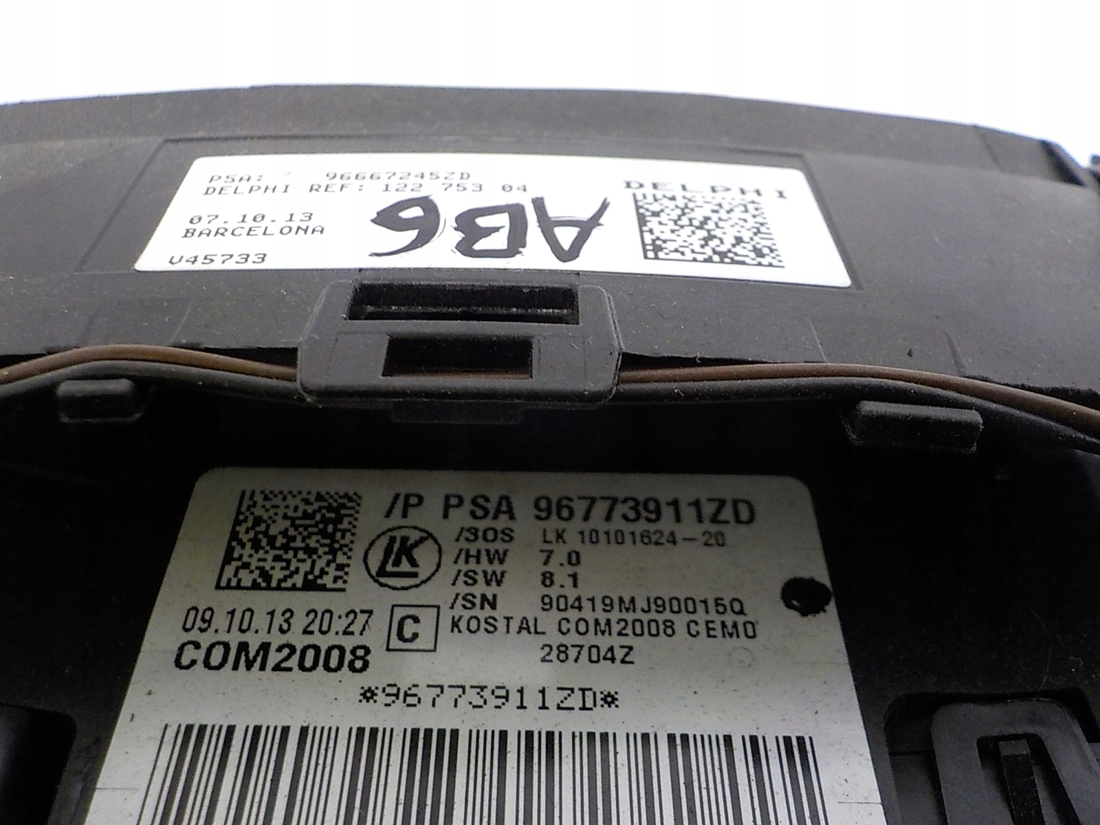 PEUGEOT 3008 DEVIO LUCI TERGICRISTALLO TERGI 96773911ZD AB6