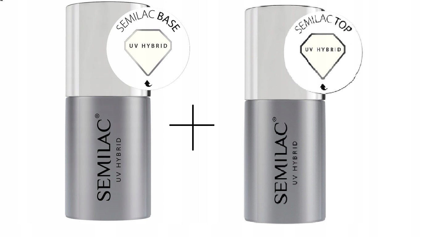 SEMILAC BAZA I TOP / BASE + TOP do hybryd