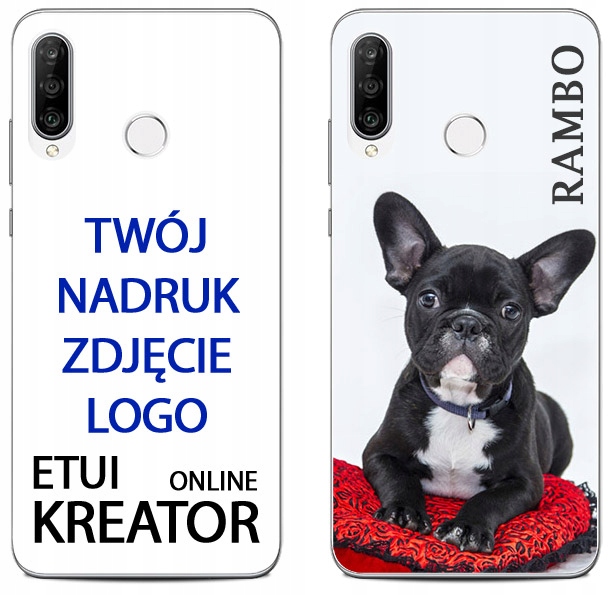 

Etui SIlikon Kreator Nadruk do Huawei P30 Lite