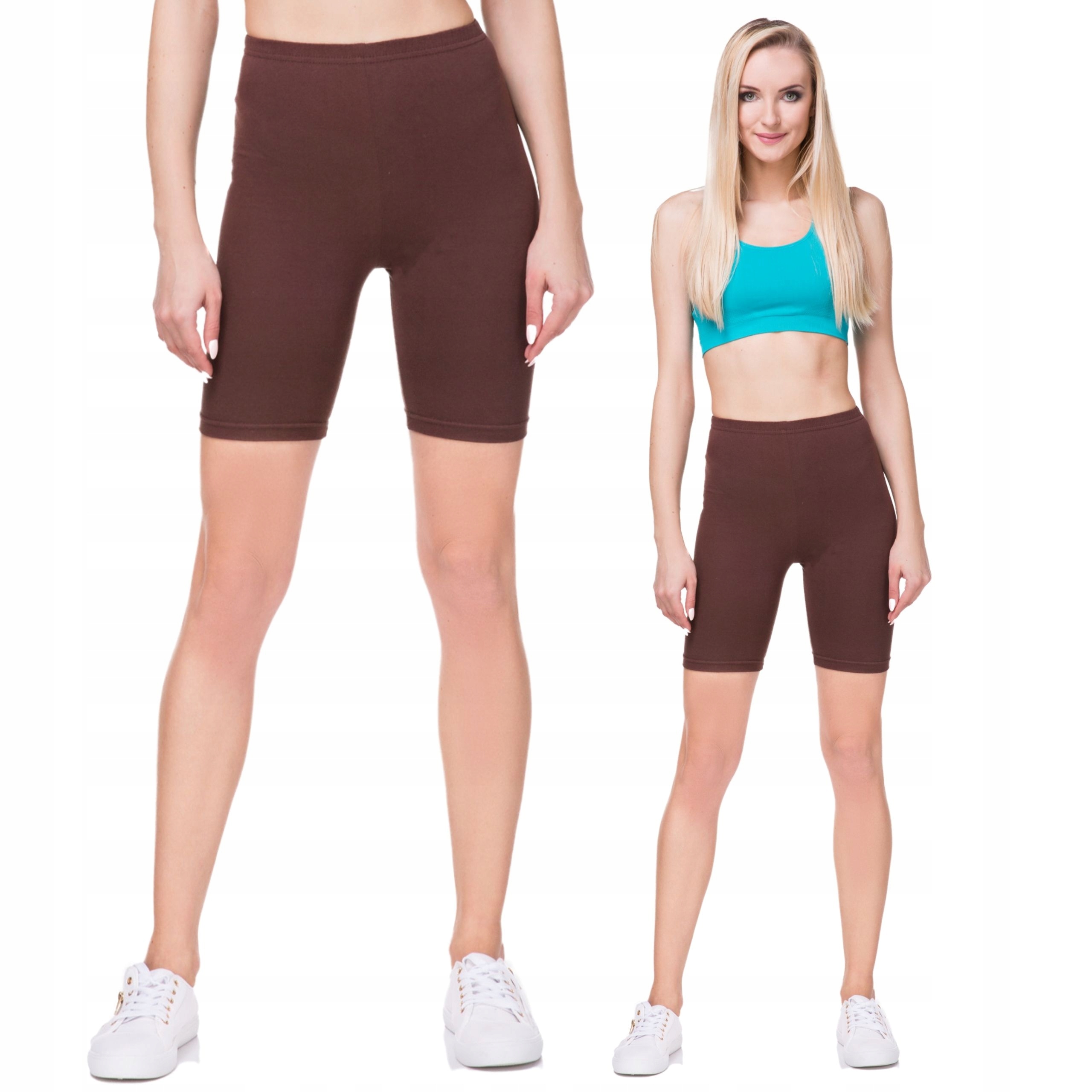 

Legginsy 1/2 Kolarki Damskie Krótkie Getry Lk- S