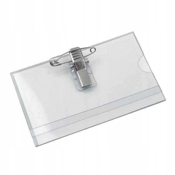 

Identyfikator z klipsem i agrafką 1szt.