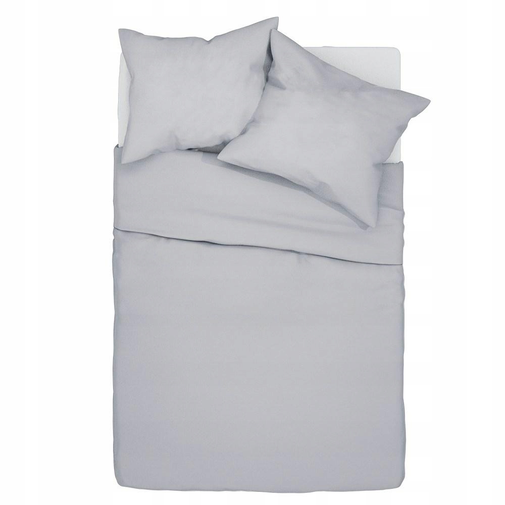 

Pościel 160x200 szara jednobarwna Simply