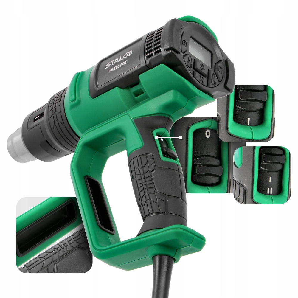 Opalarka Stalco 2000 W 230 V 650 °C Moc 2000 W