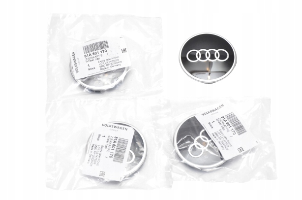 

Dekielki Kapsle Felg Audi R8 RS4 61mm Oryginał