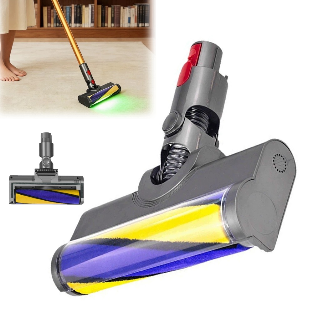 Měkký Kartáč, Elektrokartáč, Led Pro Dyson V7 V8 V10 V11 V15, Měkký