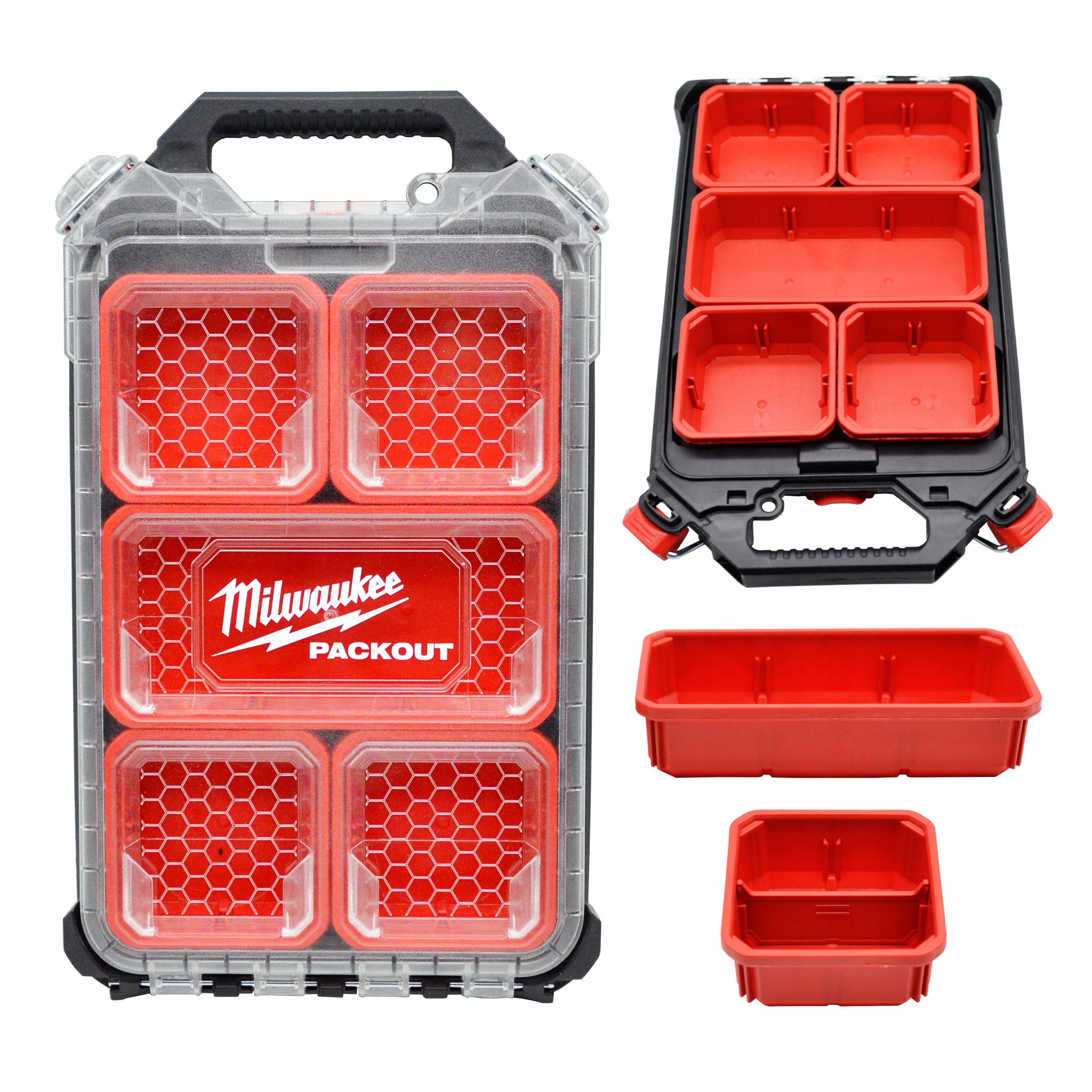 Skrzynka Na Narzędzia Walizka Organizer Płaski Skrzynia Slim Kosze Packout