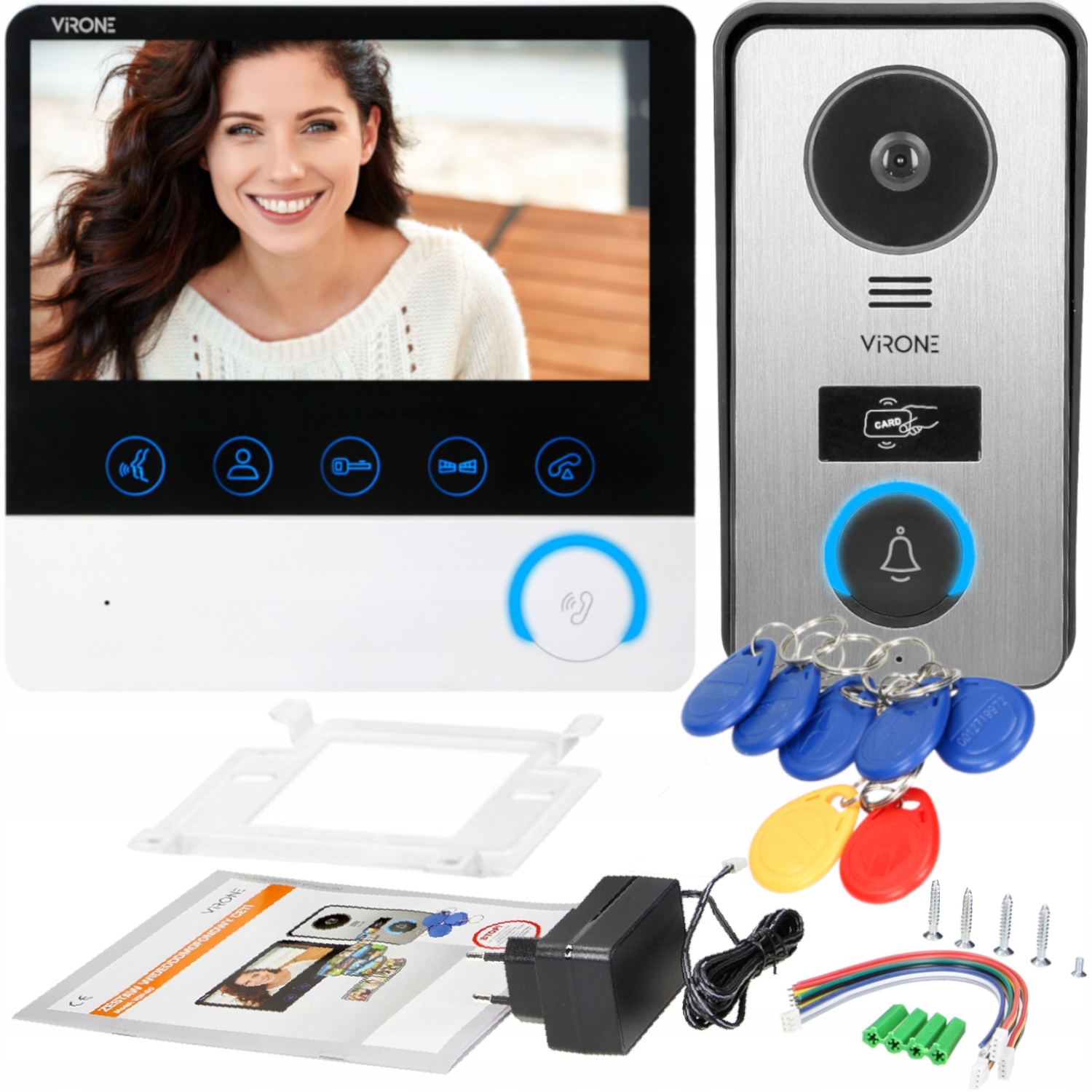 

Wideo Domofon Videodomofon Wideodomofon VDP-60